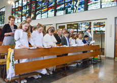 Feier der 1. Heiligen Kommunion in Sankt Maria (Foto: Michael Bohl)